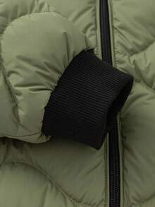 Balabala BalaOne Kids' Lightweight Down Jacket 2025 Winter, Cozy Inner Layer For Boys & Girls - Olive Green - View 7