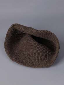 Sombreros de cubo de lana tejida para mujer en invierno, gorros de pescador cálidos, gorros unisex a prueba de frío para exteriores, ciclismo, esquí, sombreros de Panamá para dama