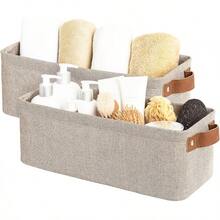 Storage Baskets - Kahverengi ve Bej - Görünüm 3