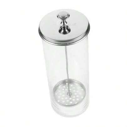 Mikikit Dispensador de Popotes de Vidrio Contenedor de Almacenamiento para Popotes Organizador de Utensilios de Cocina Diseño Compacto y Elegante para Bebidas y de