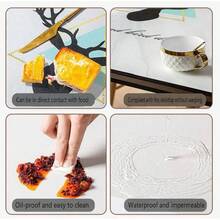 Tablecloth Waterproof PVCVinyl Material Suitable Dining Tables cafes Restaurants Indoor and Outdoor Use 90x140cm BT 07 - Bt - Ver 4