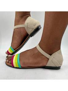 Women Flat Sandals - Nhiều màu - Xem 2