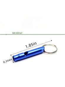 6pcs/3pcs Colorful Outdoor Survival Whistle, Camping Survival Whistle, Aluminum Alloy Whistle, Portable Multifunctional Gold Whistle, Outdoor Safety Survival Equipment, Outdoor Supplies, Survival Whistle, Fire Rescue Metal Whistle, Hiking Camping Gear, Training Camp Supplies, Swimming Accessories, Essential For Wilderness Survival, Outdoor Game Costume, Holiday Items, Random Color Shipped