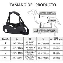 EstiloTendenciaArnéS PortáTil Elevador Para Perros, Chaleco Elevador De Eslinga De Apoyo Y RehabilitacióN Para Mascotas Con Lesiones En Las Articulaciones, Artritis (M)Calidad PremiumVersióN Mejorada