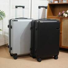 1pc Large Capacity Multi-Function Rolling Luggage, Fashionable For Men And Women, Essential For Business Travel, Suitable For All Seasons - Multicolor - View 1