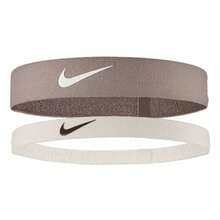 Nike Flex Headband 2-Pack 92800648571 - White, Brown - View 2