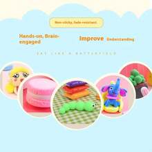 [50g/500g Ultra-leichter Ton] 36-Farben Ultra-leichter Ton Set DIY Modellierton mit Schnitzwerkzeugen, weich und ultra-leicht, einfach zu verwenden, perfekt zum Formen, Handarbeiten, DIY-Projekten, ein hervorragendes Geschenk zu Geburtstagen/Weihnachten.