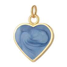 1pc Cute Enamel Copper Heart Pendant, Delicate & Handmade, Suitable For DIY Necklace, Bracelet, Earrings, Great Gift For Thanksgiving