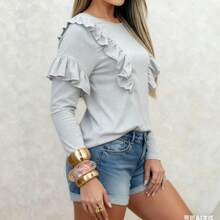 Women Sweatshirts - Xám - Xem 2