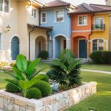 2pcs Giant Artificial Palm Tree And Banana Tree, Vibrant Tropical Plants With Green Leaves, Suitable For Home, Office, Hotel, Garden, Patio, Wedding, Festival Decoration, Indoor/Outdoor Use, Free Standing Floor, Multipurpose Room Decor, Artificial Palm Tree, Tropical Home Decoration