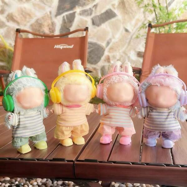 Ubranka dla lalek , świąteczne stroje dla lalek o wzroście 15,01-16,99 cm, urocze akcesoria do lalek Q Edition, interaktywne prezenty, świąteczne stroje dla lalek (lalka nie jest dołączona)