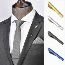 1/3/4/6/10/12 مشبك ربطة عنق للرجال مجموعة مشابك ربطة عنق للربطات العادية، حفل زفاف، عمل، دبوس مشبك ربطة عنق للرجال، يشمل الأسود والذهبي والأزرق والفضي، مشابك ربطة عنق متعددة الاستخدامات، مناسبة كهدايا للمعلمين والأصدقاء والآباء والرجال