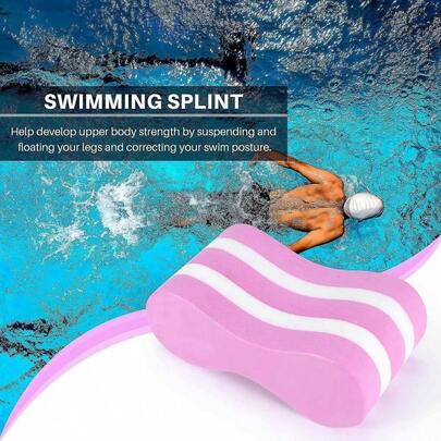 Boya de entrenamiento de natación para adultos unisex, tabla de patadas de entrenamiento de natación de 5 capas de EVA, herramienta de aprendizaje de natación (paquete individual)