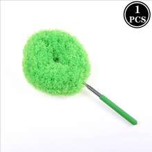 قطعة واحدة من جامع الغبار لتنظيف مراوح السقف مع عصا تمديد - رأس من الميكروفيبر قابل للفك والغسيل، طرف ناعم كالريش مناسب للتنظيف الخفيف، قابل للتعديل لتصميم السقف والمراوح والأثاث والسيارات - أداة تنظيف خفيفة الوزن، هدية عيد الميلاد، جامع غبار مروحة السقف، أداة صيانة المنزل، مقبض إرجونومي، بنية متينة، فرشاة غبار، جامع غبار صغير، بناء قوي، ضروري للاستخدام المنزلي