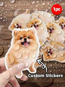 1~100pcs Custom Photo Pet Sticker Customized Name Stickers Personalized Your Pet Photo Dog Cat Name Sticker Die Cut Customizable Waterproof Vinyl Sticker For Laptop Water Bottle Phone Case Merchandise Decor Decal Stuff Gift Idea For Her Him Adults,Multi-Functional, ,Ornamental,Reusable,Exquisite,Stylish,High-Quality,Colorful,Modern,Custom,Personalized,Unique,Ideal Gifts For Him,Ideal Gifts For Her,Boyfriend,Dad,Girlfriend,Mom,Family,Friends,Tea Room,Home,Garden,Office,For Anniversaries,For Valentine's Day,For Mother's Day,For Birthdays,For Father's Day,For Graduation,For Weddings,For Housewarming,Warm Ambience, Autumn Home Refresh, Xmas Decoration,Home Harmony,Office Decor - White - View 32