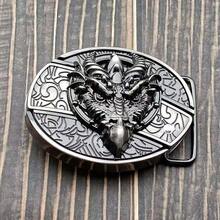 1 PC Fashionable Retro Personalized Belt Buckle, Fashionable Belt Buckle, Men's Belt Buckle Accessory - Flowers - View 23