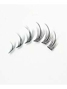 96 Clusters Individual DIY Eyelash Extensions 0.07mm Thickness Cluster Lashes Segmented Spikes Individual False Eyelashes Individual Eyelash Extensions, Winged Style Individual Lashes, For Home Party, Valentine's Day, Traveling, Photoshoot, Festivals Makeup