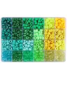 Pony Beads Kit, Mix Colors Pony Beads Kit For Jewelry Making, DIY Bracelets Necklaces Hair Braiding, Letter Beads Braids Crafts Friendship Gifts Festive Atmosphere Decoration