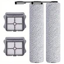 3 pièces Rouleaux de brosse 3 pièces Filtre HEPA Aspirateur sans fil Floor ONE S5/Floor One S5 Pro 2 comme indiqué Plastique - Multicolore - Voir 17
