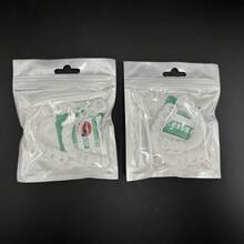 6/4可调节白色牙套易于安装和清洁，适合所有季节。它们配有收纳盒，非常适合在聚会时装饰牙齿。手链是父母最喜欢的礼物。 - 白色-E - 查看 8