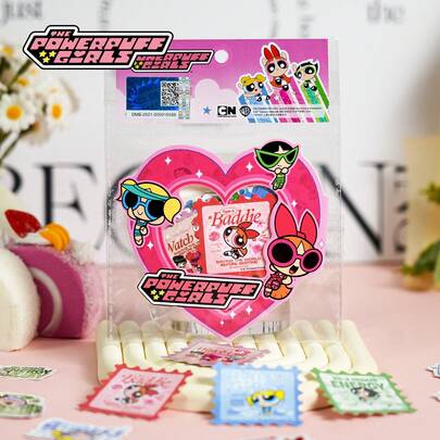 THE POWERPUFF GIRLS 20 قطعة مجموعة ملصقات كرتون بنات القوة الكيوت. ألوان زاهية، تصاميم ممتعة، تشمل شخصيات فقاعات وبلوسوم وبوتركب. مناسبة لوازم المدرسة والتجميع الفني والمشاريع DIY، وهدية رائعة لعشاق الأنمي. ملصقات لوازم ألبوم الصور ملصقات مضحكة ملصقات لابتوب ملصقات هاتف