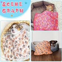 Soft & Cozy Pet Blanket, Keeps Your Furry Friend Warm All The Time