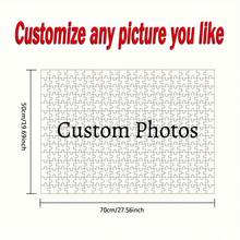 500/1000 Pieces, Custom DIY Paper Puzzles, Photo Custom Portraits, Real-Life Objects, Handmade For Couples, Birthdays, Holidays, Christmas, Halloween, Game Gifts, Adult Customization, Family Albums, Wedding Photos - Multicolor - View 2