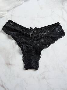 两件套女士性感内衣套装，网纱面料，吊带睡裙，适合居家、酒店、情人节等场合，性感睡裙，性感内衣 - 黑+紅 - 查看 5