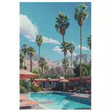 [2D Flat] 1pc Frameless Dark Academia Canvas Art - Ophelia Drowning Poster, 12x18 Inches, Gothic Decor For Living Room, Statement Piece With Floral And Nature Design, Vintage Decor - 彩色 - 查看 5