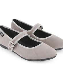 Blogger Bailarinas para mujer en material sintético suave color beige con tira en la parte superior DANCING ✅ Entrega 24/72h a España (península) - Beis - Ver 4