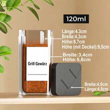 Salt Cellars & Servers - 24件套黑色 - 查看 8