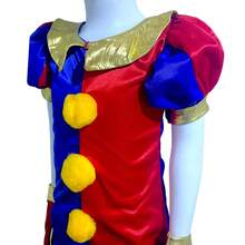 DISFRAZ COSPLAY PAYASO DE NIÑ@ UNISEX CON ACCESORIOS - AZUL/ROJODORADO - Ver 6