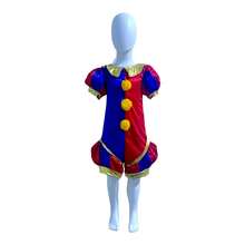 DISFRAZ COSPLAY PAYASO DE NIÑ@ UNISEX CON ACCESORIOS - AZUL/ROJODORADO - Ver 2
