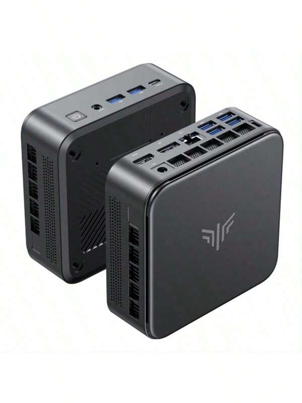 ACEMAGIC ACEMAGIC E3B mini PC, featuring an AMD Ryzen 7 5825U micro desktop processor (16GB DDR4 RAM and 512 3200MHz 4.5GHz RAM), runs Windows 11 Pro. It supports WiFi 6, Bluetooth 5.2 (M.2 2230), and triple displays, making it an ideal choice for both office and home use.