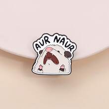 Broche de erizo encantador - Accesorio con tema de animal lindo para mujeres, regalo perfecto para amigos y familiares, adorno de ropa de moda - QHXZ2892 - Ver 3