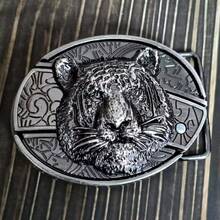1 PC Fashionable Retro Personalized Belt Buckle, Fashionable Belt Buckle, Men's Belt Buckle Accessory - Flowers - View 24