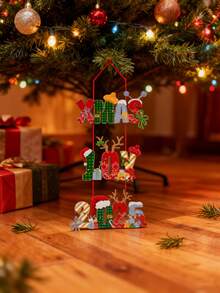 2 pezzi - Decorazione natalizia per appendere alla porta, Buon Natale 2025 Appendino per porta, Decorazione perfetta per la famiglia a Natale, Decorazione festiva per parete e portico, Striscione natalizio appeso, Decorazione da parete per feste di Natale, Decorazione per tenda della porta di Natale, Decorazione natalizia per la casa, Regalo di Natale