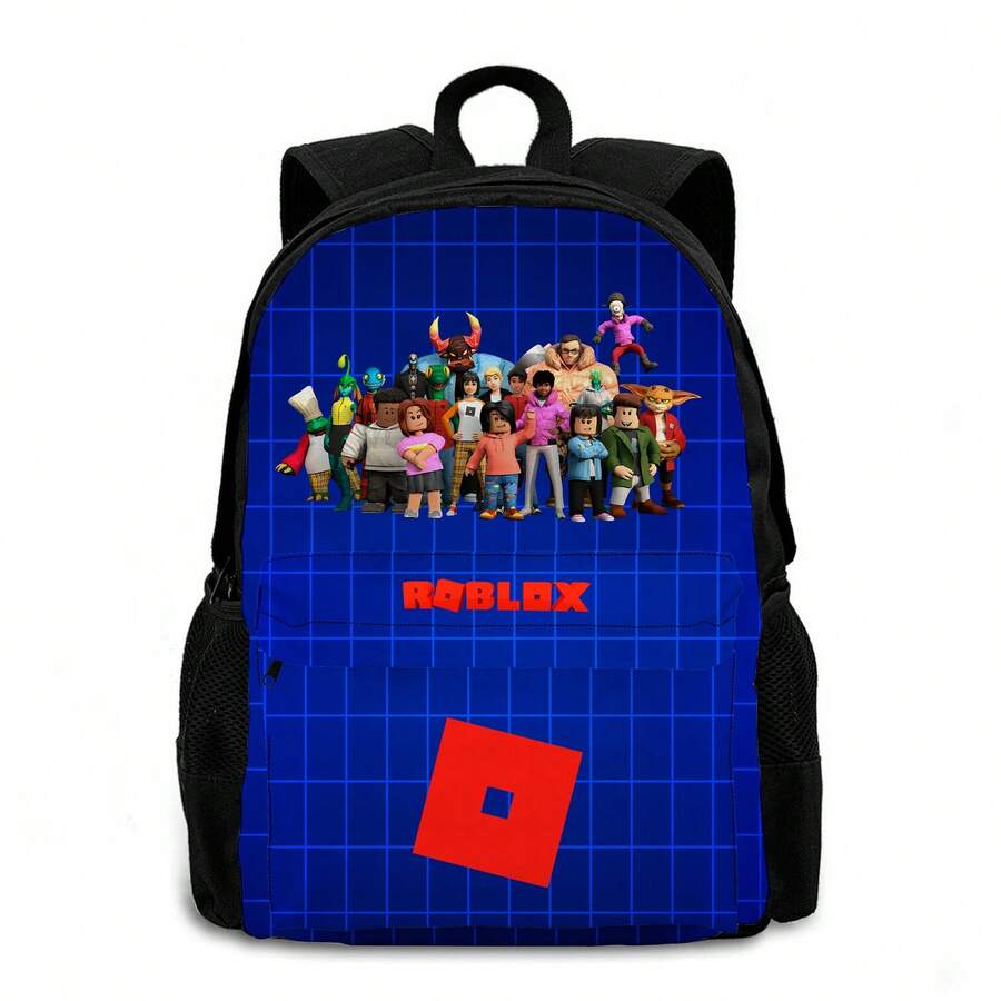 Fun Bright Children's Backpack Fun School Holidays - Azul - Ver 1
