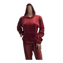 conjunto de pans teddy  tela polar de ods piezas - Marrón - Ver 3