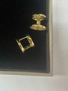 1 chiếc Hoa tai tròn Zirconia khảm siêu nhỏ thời trang mới tối giản, tinh tế, sang trọng, đa năng dành cho nữ - Hoa tai zircon hình thùng - Xem 2