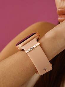 1 件定制表带饰品、定制手表饰品配件、个性化智能手表饰品、表带条饰品、表带饰品配件、生日礼物、周年纪念礼物、情人节礼物、父亲节礼物、母亲节礼物、送给他/她的礼物、圣诞节配饰、定制时尚珠宝配饰、复古服装