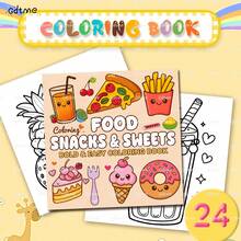 Christmas Carol Coloring Book: Adorable And Fun Santa Claus, Bold And Simple Designs, Relaxing Coloring For Stationery Space, Christmas Gift, Gift For Women, Back To School Gift, 24 Pages, 7.9*7.9 Inches. - Christmas Celebration - View 12
