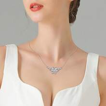 Lord Of The Ring/Arwen Evenstar/Elven Green Tree Leaf/Thorin Oakenshield Necklace Lord Of The Ring Pendant Necklace With Cubic Zirconia,Elvish Jewelry For Women2025 - 精靈女王項鍊 - 查看 6