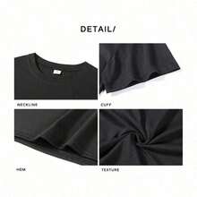 3 Moon Capybara Funny Capibara Rodent Animal Lover Humor Short Sleeve T-Shirt - Black - View 5