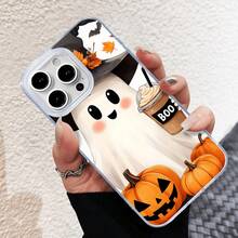 [Velo de plumas con agujero]Esta una funda de teléfono transparente hecha de hilo de plumas de gran agujero, adecuada para el nuevos modelos de de 17 todos 11. Sirve Cómo una regalo perfecto para Halloween y Acción de Gracias. Especialmente para aquellos eso  el iPhones. la funda presenta una Lindo S. - Multicolor - Ver 5