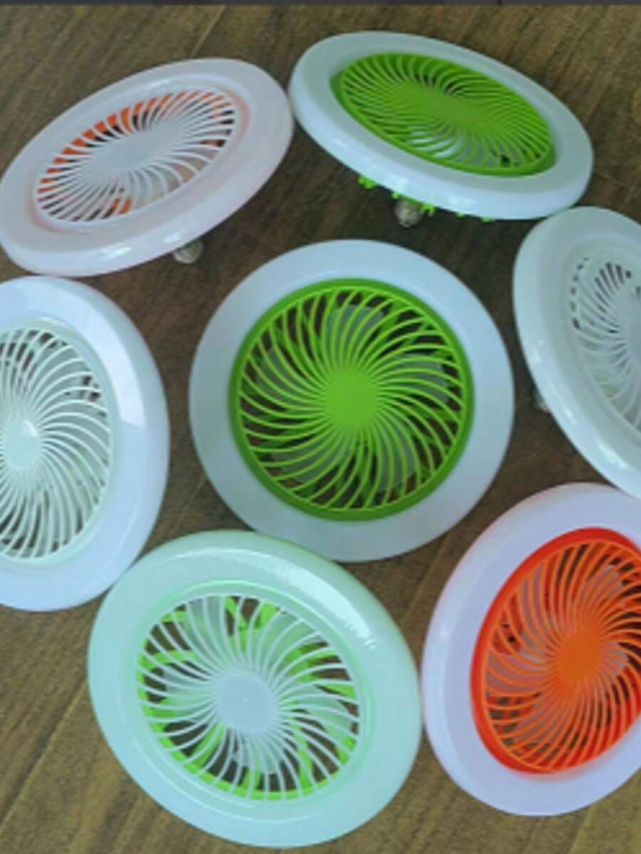 Ventilador de techo con lámpara LED de alto flujo de aire y diseño ergonómico FA069 - Blanco - Ver 1