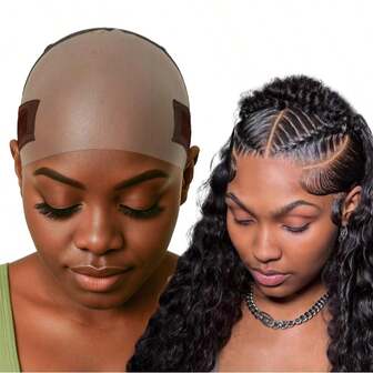 Lace-Wig Grip Cap For Women - Non Slip, Adjustable Wig Caps Holds Glueless Wigs Securely In Place, Reusable HD Lace Cap With Headband For Lace Front Wigs