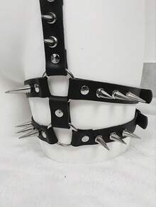 Leather Thigh Garter Belt Leg Harness Sexy Leg Harness Rave Costume Belt Ladies' Harness Leather