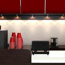 UKCOCO Caja Dispensadora Automática para Popotes Tipo Push Práctica y Duradera para Tiendas de con Leche y Cafés Contenedor Higiénico Almacenamiento de Pipetas - Marrn - Ver 7