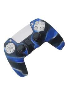 1pc PlayStation5 Controller Protective Case, Camouflage Pattern Design, Anti-Slip, Anti-Sweat, Anti-Scratch, Anti-Dust, Enhanced Grip